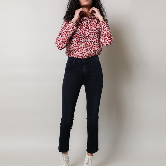 MOTHER Denim - Mother Insider Ankle Blackbird wash Size 26